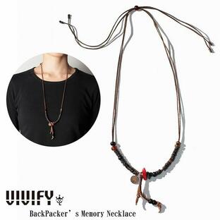 ビビファイ VIVIFY ネックレス ビーズ ネイティブ BackPackers Memory Necklaceの画像