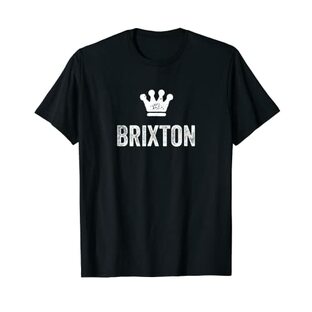 Brixton the King / 王冠&名前 男性用 Brixton Tシャツの画像