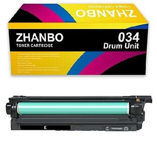 ZHANBO 9458B001 再生交換 ドラムカートリッジ 034 ブラック キヤノン カラーイメージクラス MF810Cdn MF820Cdn レーザープリンター 並行輸入品の画像