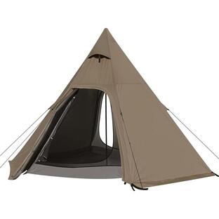 [禄越ストア] ワンポールテント 4人用 テント キャンプテント UVカット 二重層 簡単設営 ソロキャンプ テント ベンチ(tw214)の画像