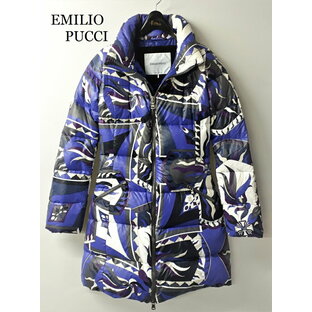 ランクA エミリオプッチ【EMILIO PUCCI】ダウンコート サイズ36 イタリア製（中古）の画像