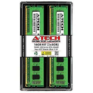 A-Tech 16GB キット (2x8GB) RAM Dell OptiPlex 9010 7010 3010 990 790 390 (USFF/SFF/MT/DT) | DDR3 1333 MHz DIMM PC3-10600 UDIMM メモリアップグレードの画像