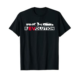 電気自動車ドライバー EVバッテリー革命 Tシャツの画像