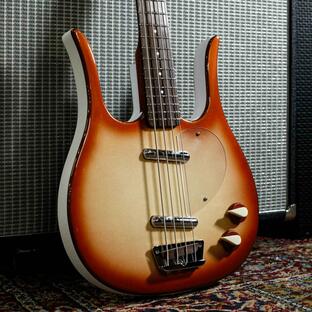 Danelectro LONGHORN BASS ｜ COB(Copper Burst)【SUPER SUMMER SALE!! 限定価格8/31まで】の画像