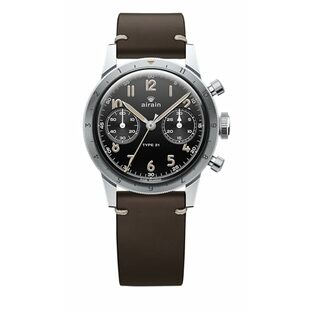 [エイレン] 腕時計 Airain タイプ21 Type21 クロノグラフ フライバック コラムホイール 正規品 423.438 メンズ ブラウンの画像