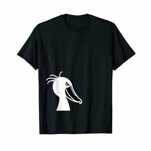 みんな大好きハシビロコウ 動かない鳥 はしび郎クラブ Tシャツ オリジナルデザイン イラスト おもしろ モノクロ Tシャツの画像