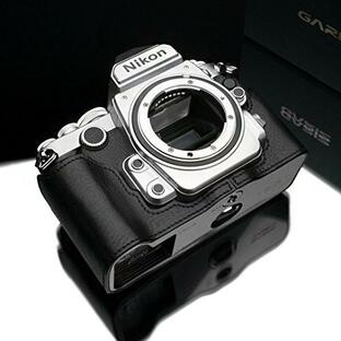 Gariz ゲリズ Genuine レザーカメラハーフケース Nikon DF用 (ブラック)の画像