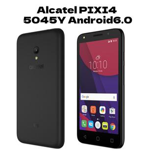 alcatel PIXI4 5045Y スマートフォン ブラック 本体 android 液晶5.0インチ 白ロム アンドロイド コンパクト SIMフリー スマホ 新品 未使用の画像