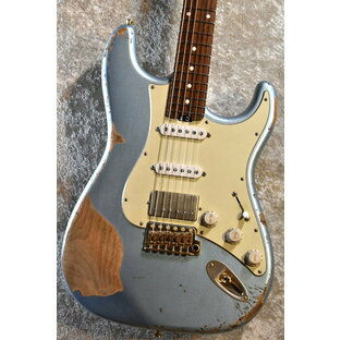 Iconic Guitars Solana VM Heavy Aged Faded Ice Blue Metallic #0577【5Aフレイムネック、3.48Kg】【48回払い無金利】【横浜店】の画像