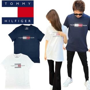 トミーヒルフィガー Tommy Hilfiger 半袖 Tシャツ 09T4325 クルーネック メンズ レディース カットソー トップス TOMMY HILFIGER S/S CREW NECKの画像