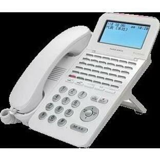 ビジネスホン ナカヨ（NAKAYO） SIP電話機 36ボタン ホワイト IP-36N-ST101C（W）の画像