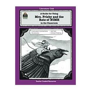 A Guide for Using Mrs. Frisby and the Rats of NIMH in the Classroom (Paperback Teacher's Guide)の画像