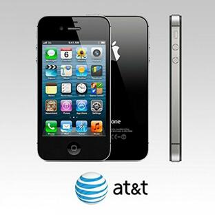 SIMフリー スマートフォン 端末 Apple iPhone 4S 8 GB AT&T, Blackの画像