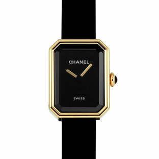 シャネル CHANEL プルミエール リボン H6125 ブラック文字盤 新品 腕時計 レディースの画像
