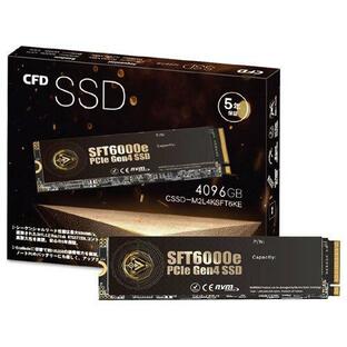 内蔵SSD CFD販売 CSSD-M2L4KSFT6KE [4TB/PCIe Gen4x4/M.2-2280 NVMe/3D TLC NAND]の画像