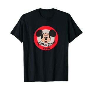 ディズニー 100 ミッキーマウス クラブ ロゴ カラー ヴィンテージ D100 Tシャツの画像