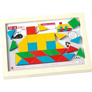 くもん出版(KUMON PUBLISHING) 図形モザイクパズル 知育玩具 おもちゃ 4歳以上 KUMONの画像