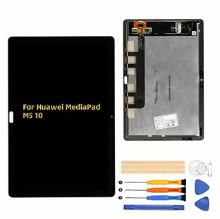A-MIND For Huawei MediaPad M5 Lite 10 10.1インチ 液晶パネル 画面交換修理用 タッチパネルセット BAH2-L09 BAH2-W09 BAH2-W19 モデルに対応LCDスクリーン 統合画面交換修理用キット(ペン機能には適さの画像