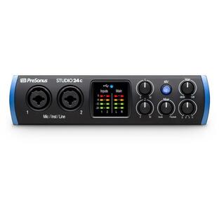 PreSonus プレソナス / Studio 24c USB Type-C オーディオ/MIDIインターフェースの画像