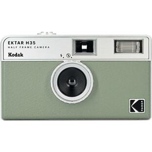 フィルムカメラ Kodak コダック ハーフカメラ フィルム枚数の倍撮れる レトロ 簡単 軽量 おすすめ コンパクト 35mm カメラ EKTAR H35 セージの画像