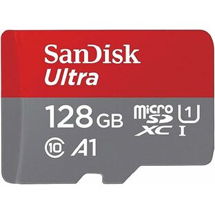 【 サンディスク 正規品 】 SanDisk microSDカード 128GB UHS-I Class10 10年間限定保証Ultra SDSQUAB-128G-GH3MA 新パッケージの画像