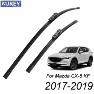XUKEY 2個フロントガラスウインドスクリーンワイパーブレードマツダCX-5 CX5 KF MK2 2019 2018 2017 24インチ 18インチの画像