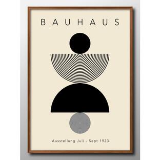 アート ポスター おしゃれ 絵画 インテリア BAUHAUS バウハウス BAUHAUS 北欧 A3サイズ インテリア 管理ID:14346の画像