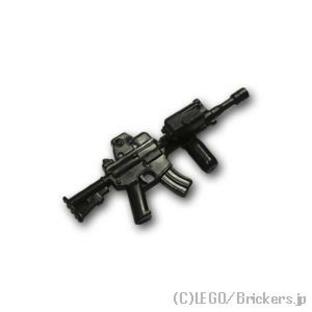 レゴ カスタムパーツ アサルトライフル M4A1 R.I.S：ブラック | lego 互換 ミニフィギュア 人形 ミリタリー 武器 銃 ライフルの画像
