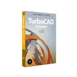 キヤノンITソリューションズ TurboCAD v26 DESIGNER 日本語版 ※パッケージ版 TURBOCADV26DESIGN-WDの画像