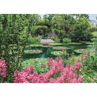 エポック社 500ピース ジグソーパズル モネの庭 (38x53cm)の画像