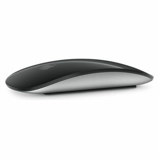 Magic Mouse Bluetoothマウス ワイヤレス 無線 Multi-Touch対応 充電式 Lightningケーブル付 ブラック 1個 Appleの画像