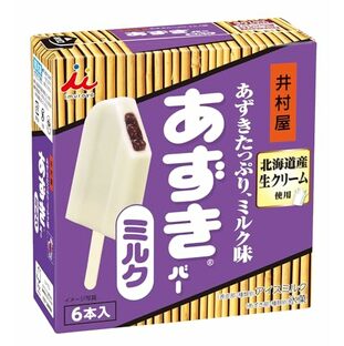 [冷凍] 井村屋 BOXあずきバーミルク (65ml×6本)×8箱の画像