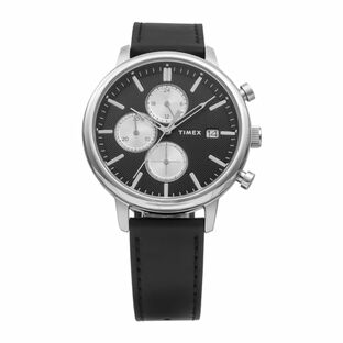 [タイメックス] Chicago 真鍮 クォーツ 45MM アメリカ 時計 腕時計 ブランド TW2W13100 ブラックの画像