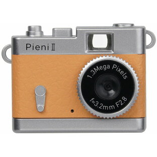 【15日はポイントアップ！】 DSC-PIENI II オレンジ トイカメラ カメラ クラシック風 コンパクト 動画 ギフト プレゼント 子供 キッズ おもちゃカメラ キッズカメラ 144078の画像