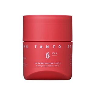 TANTO（ナカノ ワックス）ナカノ スタイリング タント ワックス 6 メンズ 狙った動きや太い毛束感を崩さずキープできるファイバーワックス 硬毛 直毛 中野製薬 シトラスフローラル 90gの画像