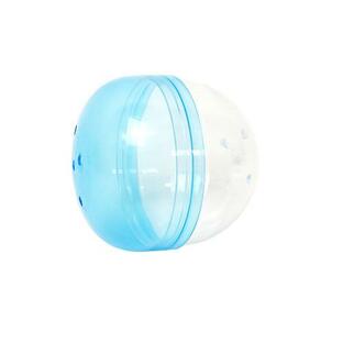 サワダプラテック ガチャ玉シリーズ ブルー M 65mm│樹脂・プラスチック 樹脂ドーム・カプセル ハンズの画像