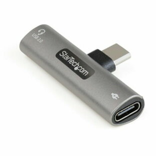 StarTech．com USBアダプター オーディオアダプター/USB-C/音声&データ/バスパワー/60W PD(CDP2CAPDM) 目安在庫=○の画像