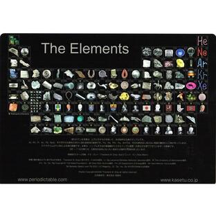 世界一美しい周期表（The Elements）日本語版下敷きの画像
