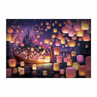 テンヨー 1000ピース ジグソーパズル ディズニー 願いを乗せた灯り （塔の上のラプンツェル） (51x73.5cm)の画像