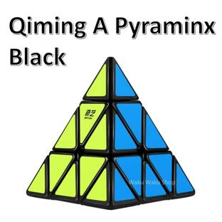 安心の保証付き 正規販売店 QiYi Qiming A Pyraminx ピラミンクス ブラック ルービックキューブ おすすめの画像