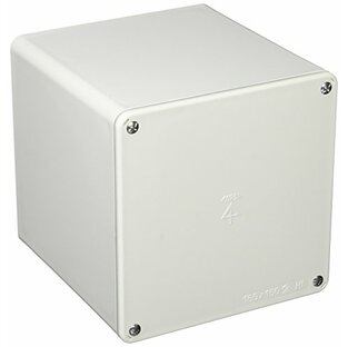 未来工業 防水プールボックス 平蓋 正方形 ノックなし 150×150×150 ミルキーホワイト PVP-1515AMの画像