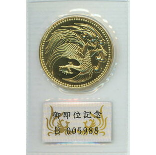 天皇御即位 10万円金貨プリスターパック入り 平成2年（1990）の画像