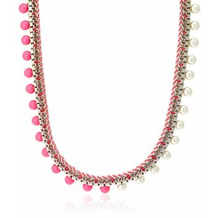 [ウイング・パリ] WING PARIS Ashya アシンメトリーピンクネックレス Ashya Asymetric Pink Necklaceの画像