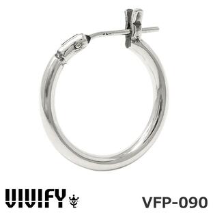 ビビファイ フープピアス Lサイズ シルバー925 VIVIFY VFP-090 Hoop Pierce (L) 1点売り 片耳用 ネコポスの画像