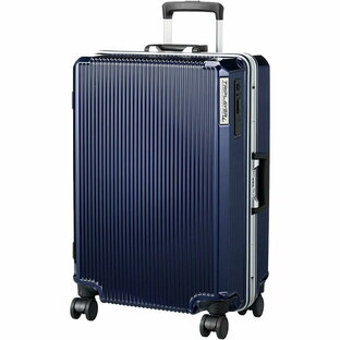 A.L.I スーツケース ハードキャリー TRIPLAYER ALI 56L ネイビー ALI505024NV TSAロック 洗える 4～5泊 アルミフレームの画像