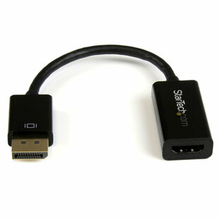 DisplayPort-HDMI 変換アダプタ/DP 1.2-HDMI 1.4ビデオ変換/4K30Hz/ディスプレポート-HDMI 映像コンバータ/UHD解像度対応 DP-HDMI アクティブアダプタの画像