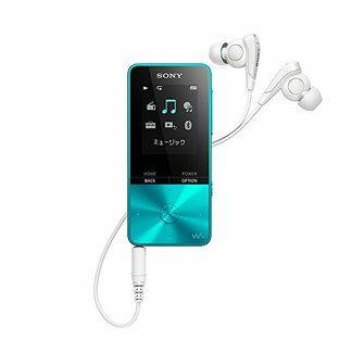 ソニー(SONY) ウォークマン Sシリーズ 4GB NW-S313 : MP3プレーヤー Bluetooth対応 最大52時間連続再生 イヤホン付属 2017年モデル ブルー NW-S313 Lの画像