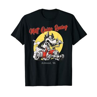 オールドスクール ヴィンテージ 車 レーシング ロカビリー ダートトラックレース Tシャツの画像