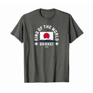 MLB選手会 正規ライセンス商品 大谷翔平 SHOHEI OHTANI「KING OF THE WORLD」 Tシャツの画像