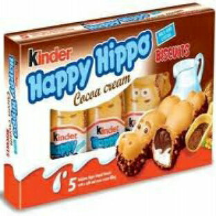 キンダー ハッピー カバ ココア クリーム (3x103.5g/3x3.65oz) 3 個パック Kinder Happy Hippo Cocoa Cream (3x103.5g/3x3.65oz) Pack of 3の画像